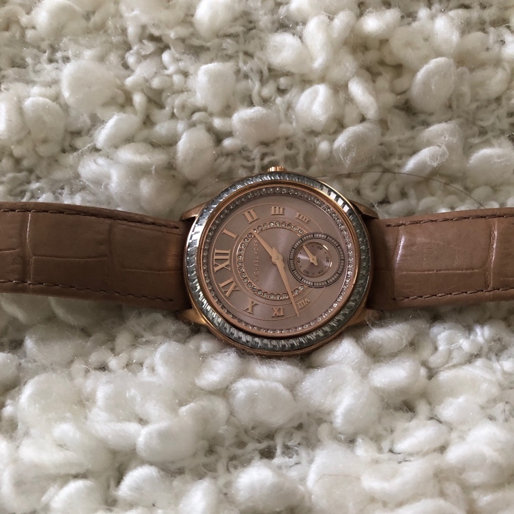 Michael Kors leather watch